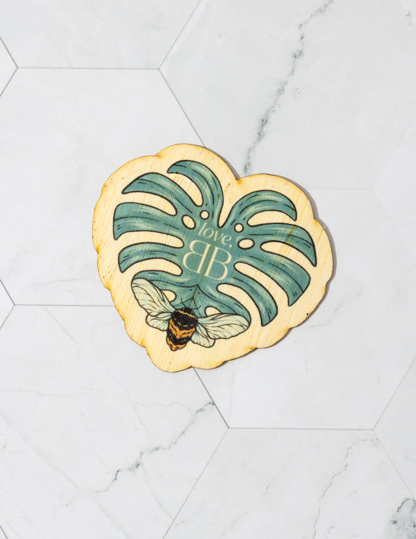 loveBB Bamboo Sticker | Eco-Friendly & Artist-Designed | loveBB