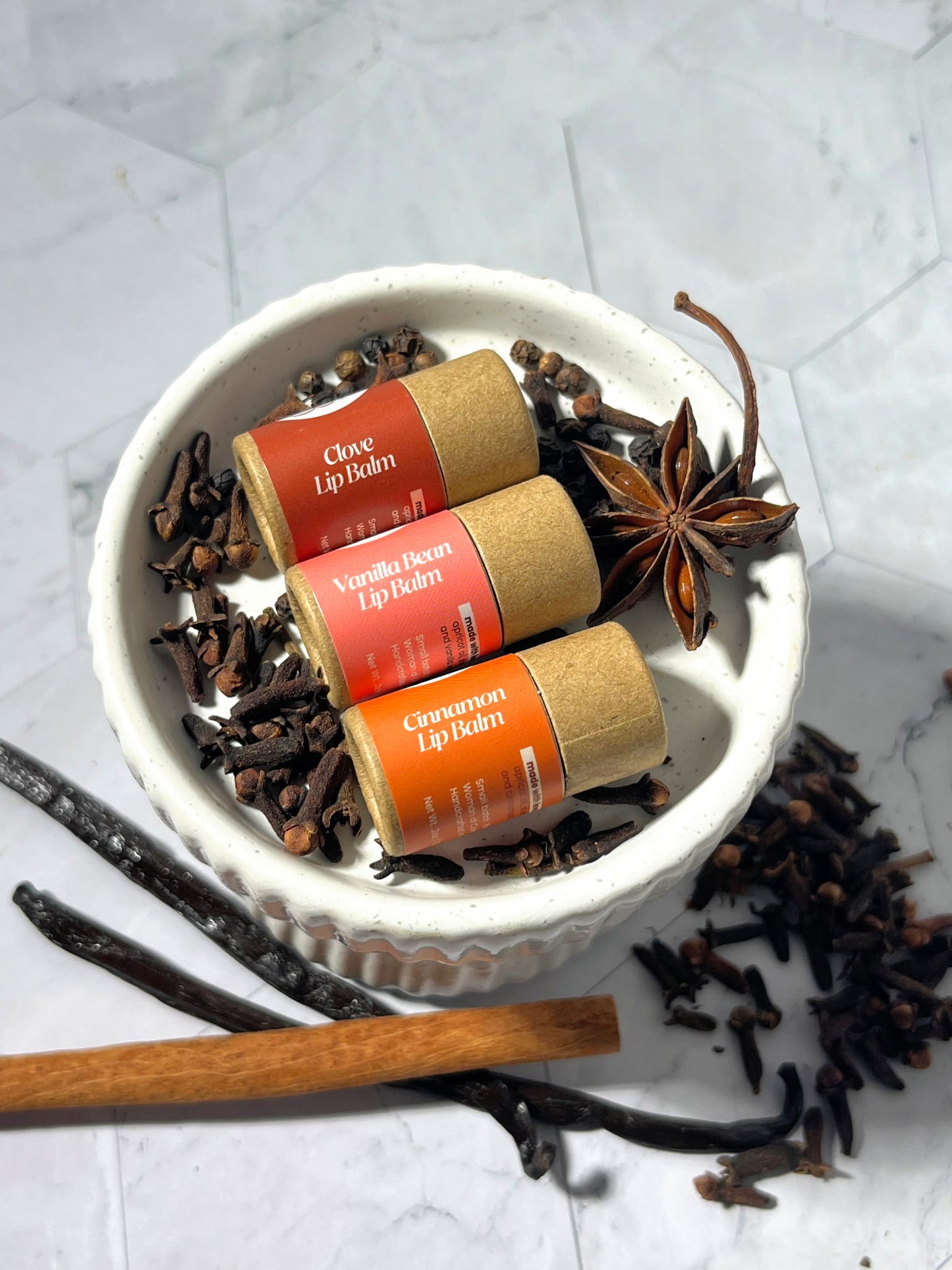 Cozy Chai Mini Lip Balm Trio