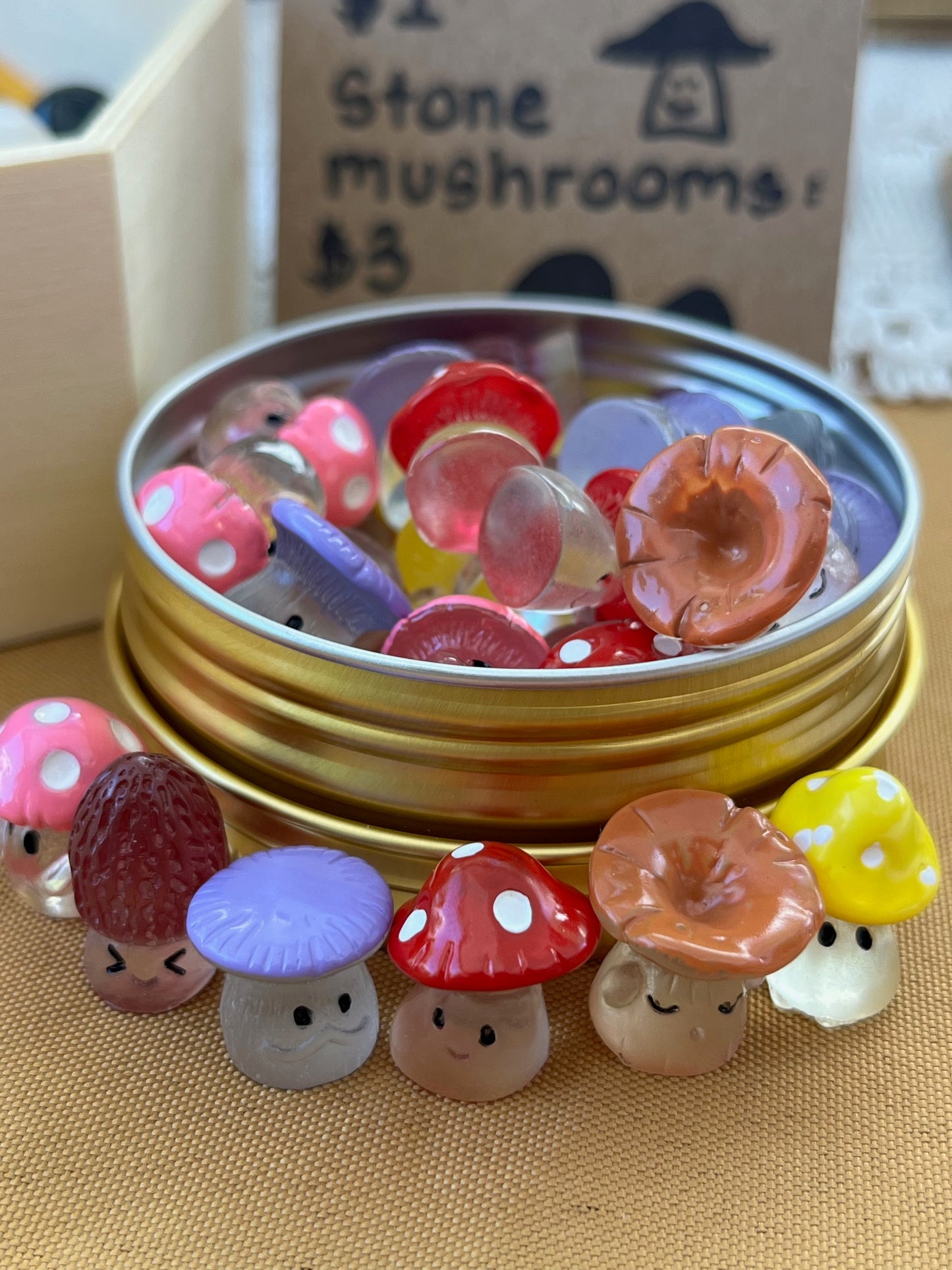 Glow in the dark mushrooms