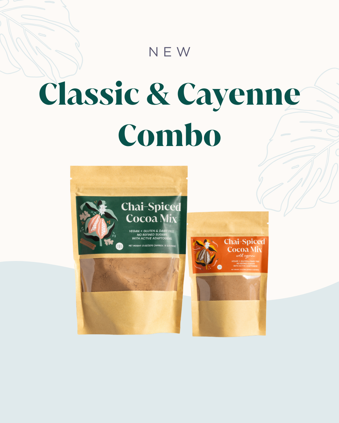 Chai-Spiced Cocoa Mix | Vegan, Gluten-Free, Adaptogen-Rich | loveBB