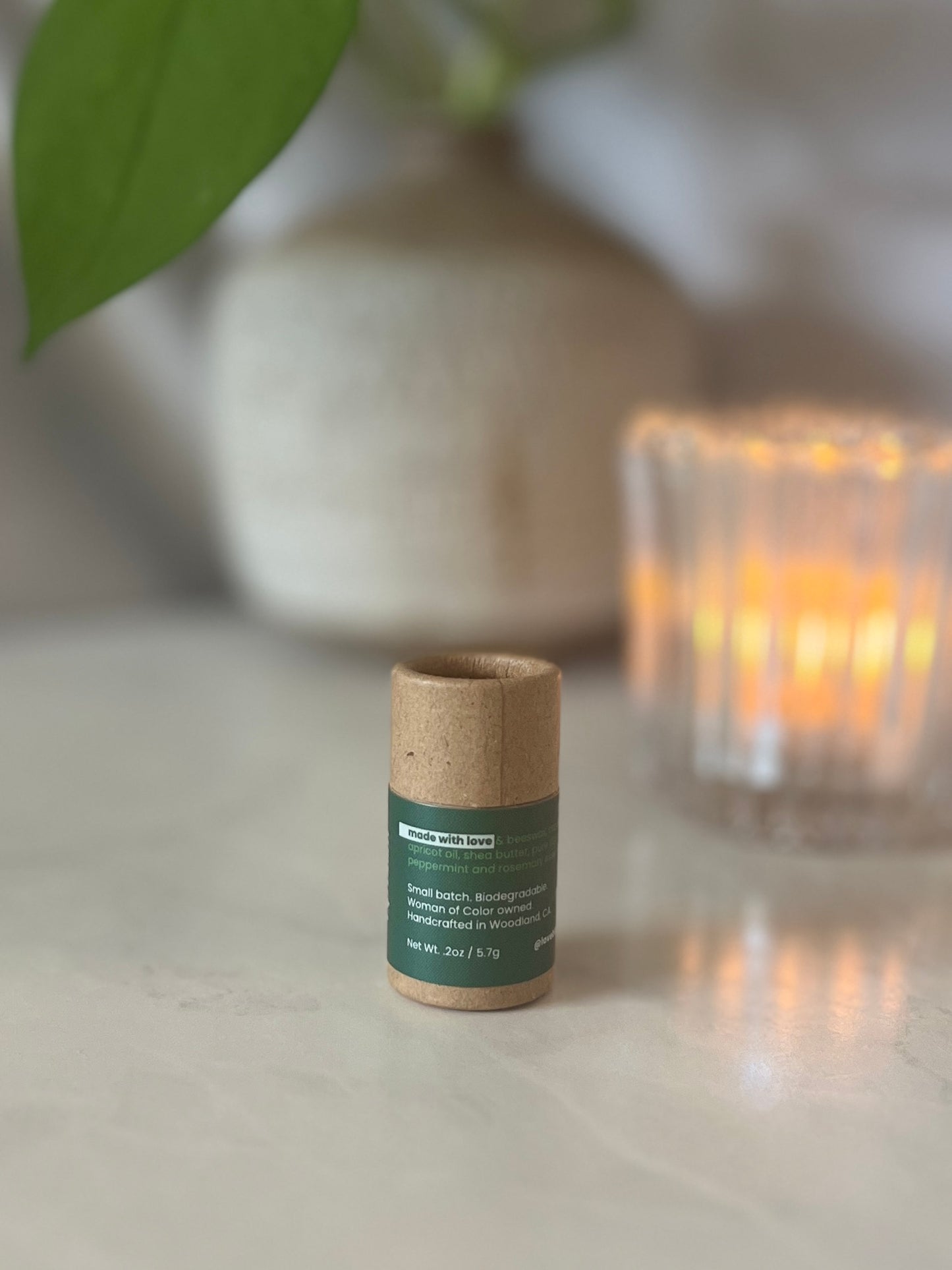 Peppermint BB Lip Balm | Natural & Hand-Poured | loveBB