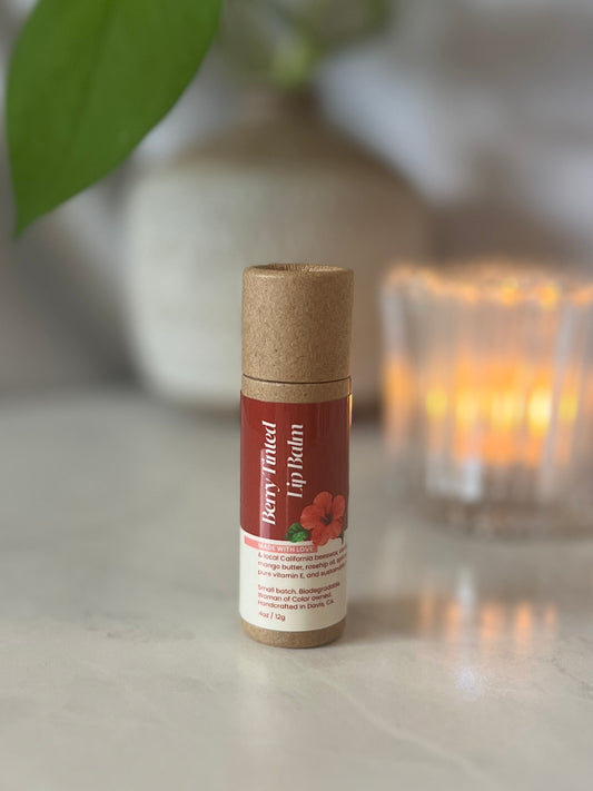 Berry Tinted BB Lip Balm | Natural & Hand-Poured | loveBB