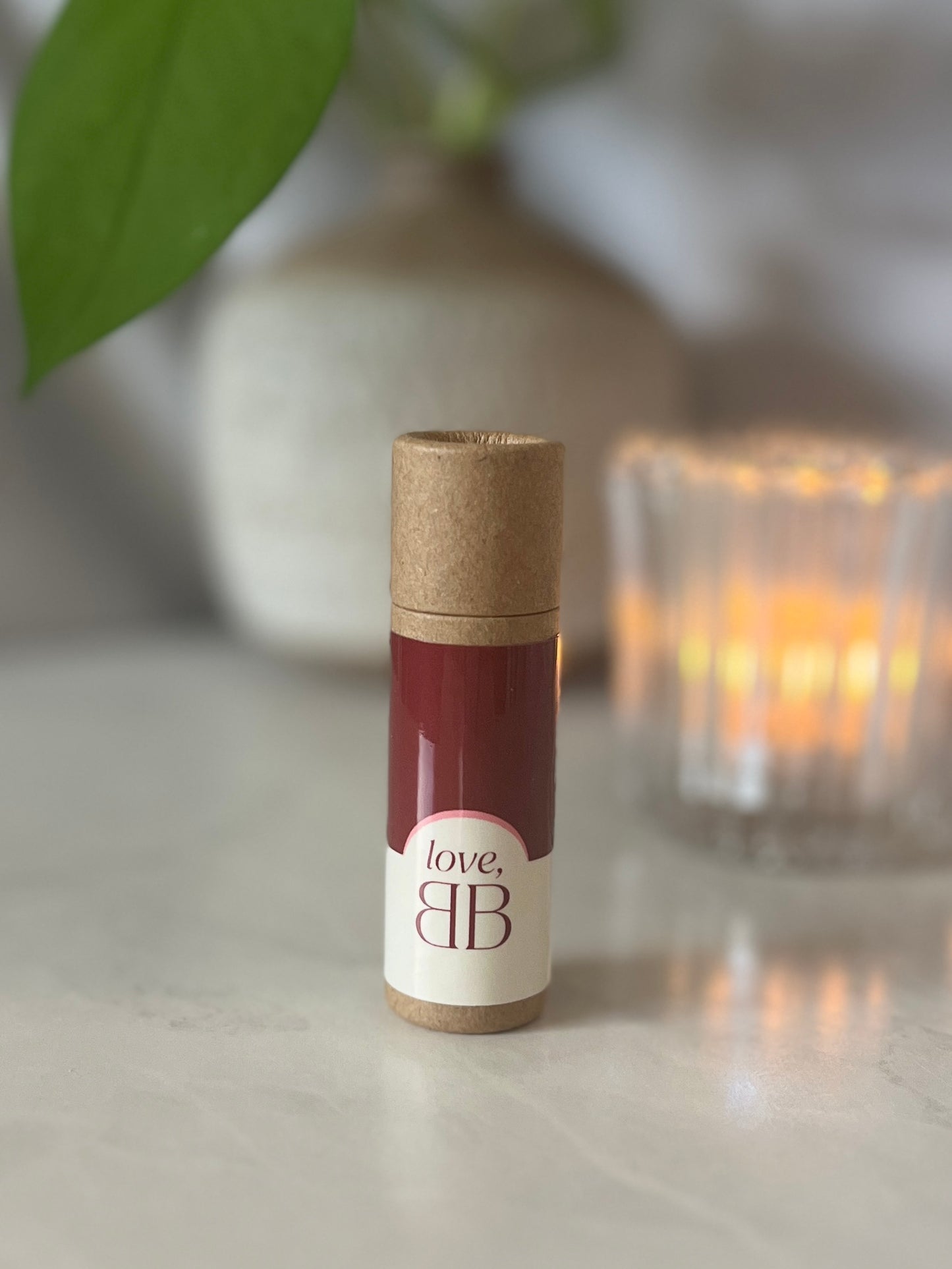 Cherry Tinted BB Lip Balm | Natural & Hand-Poured | loveBB