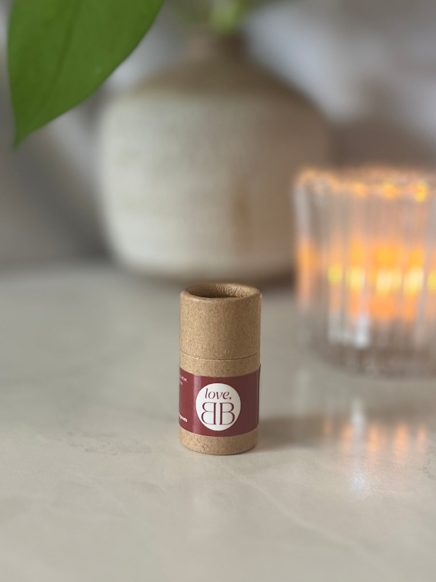 Cherry Tinted BB Lip Balm | Natural & Hand-Poured | loveBB