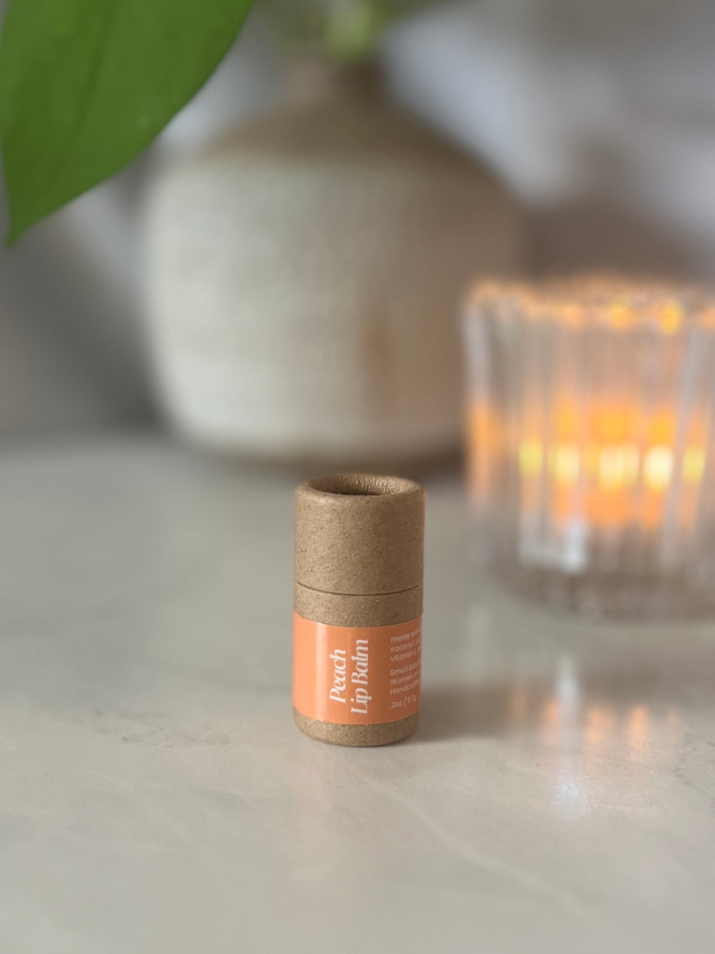 Peach Tinted BB Lip Balm | Natural & Hand-Poured | loveBB