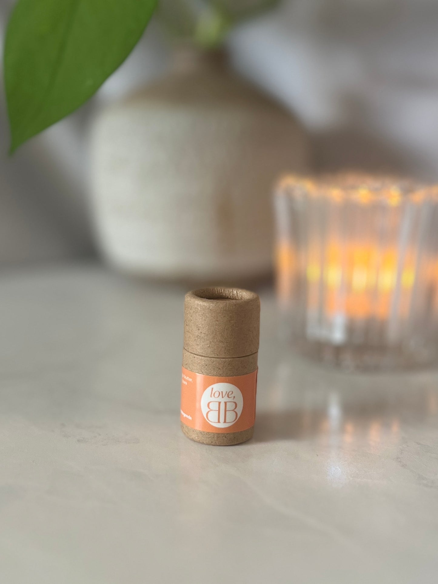 Peach Tinted BB Lip Balm | Natural & Hand-Poured | loveBB