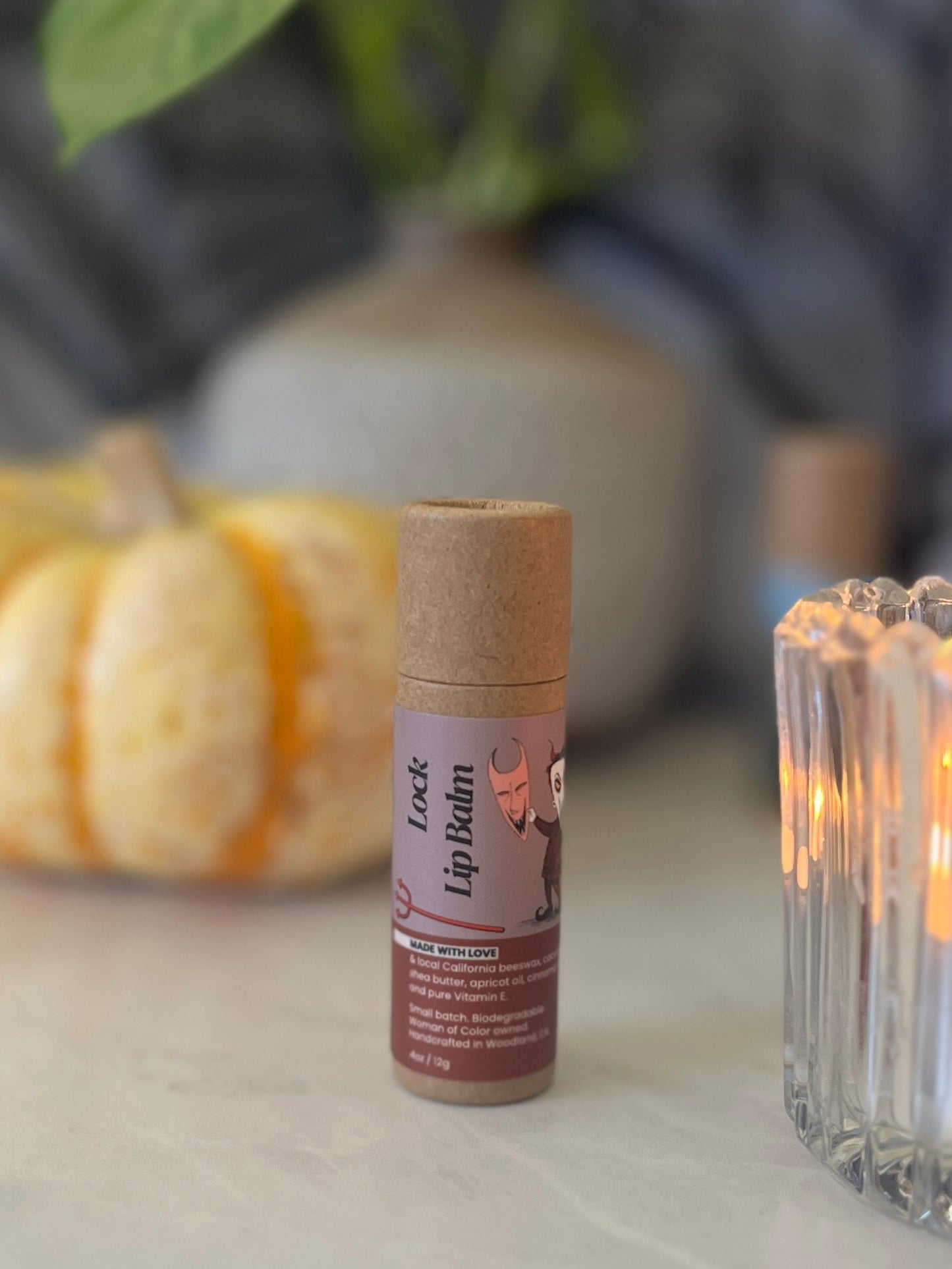 Nightmare Before Christmas Lip Balm – Lock