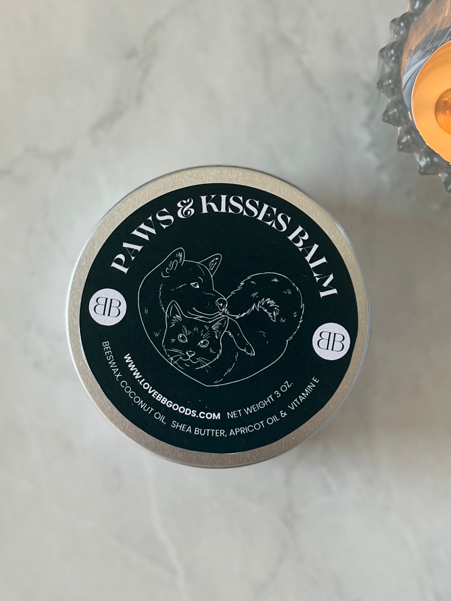 Paws & Kisses Pet Balm | All-Natural Healing for Dogs & Cats | loveBB