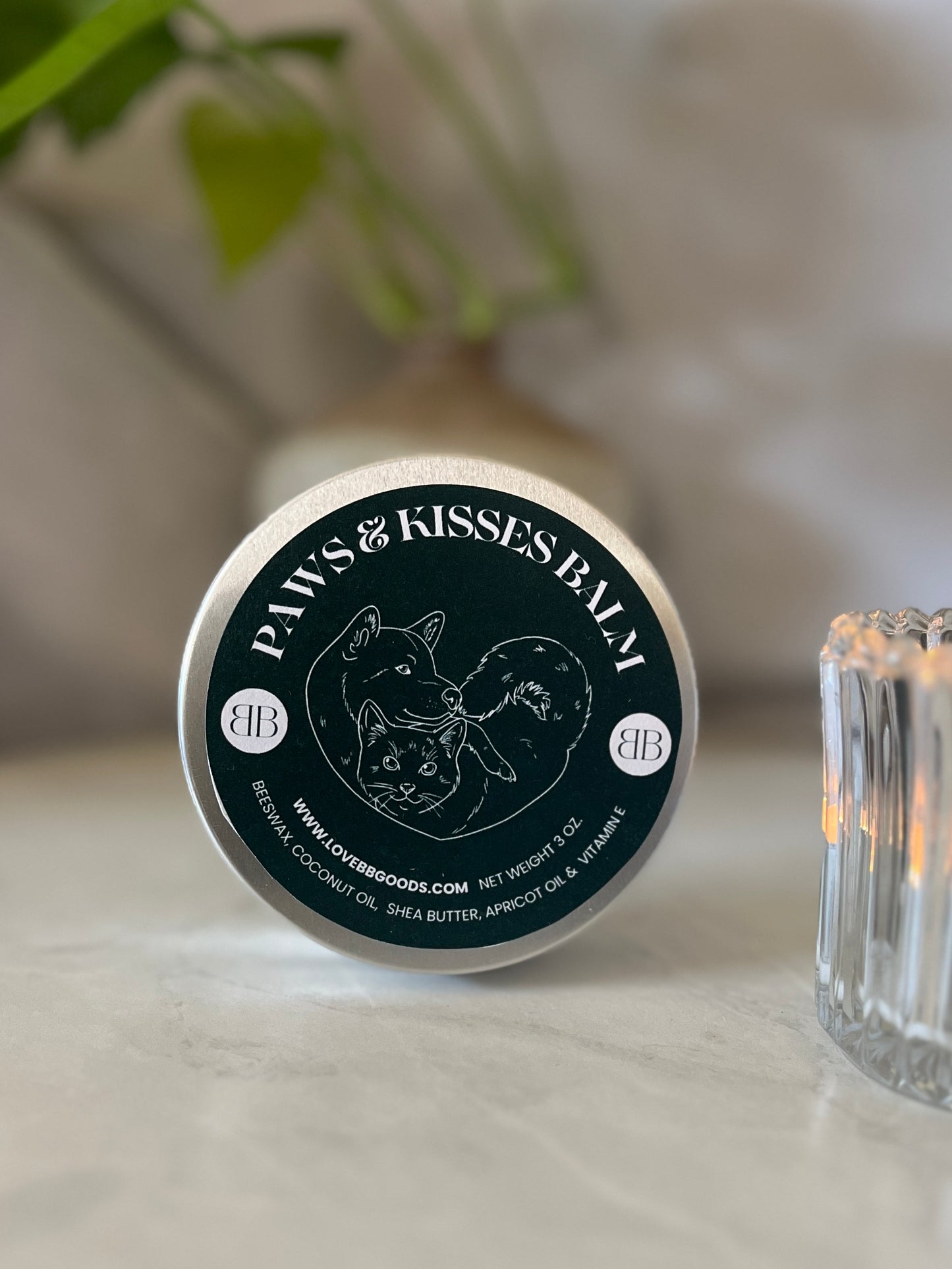Paws & Kisses Pet Balm | All-Natural Healing for Dogs & Cats | loveBB