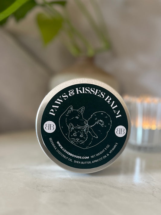 Paws & Kisses Pet Balm | All-Natural Healing for Dogs & Cats | loveBB
