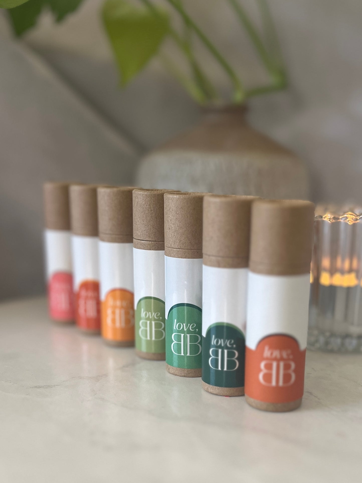 Large Scented Lip Balm | Assorted Natural Scents | loveBB
