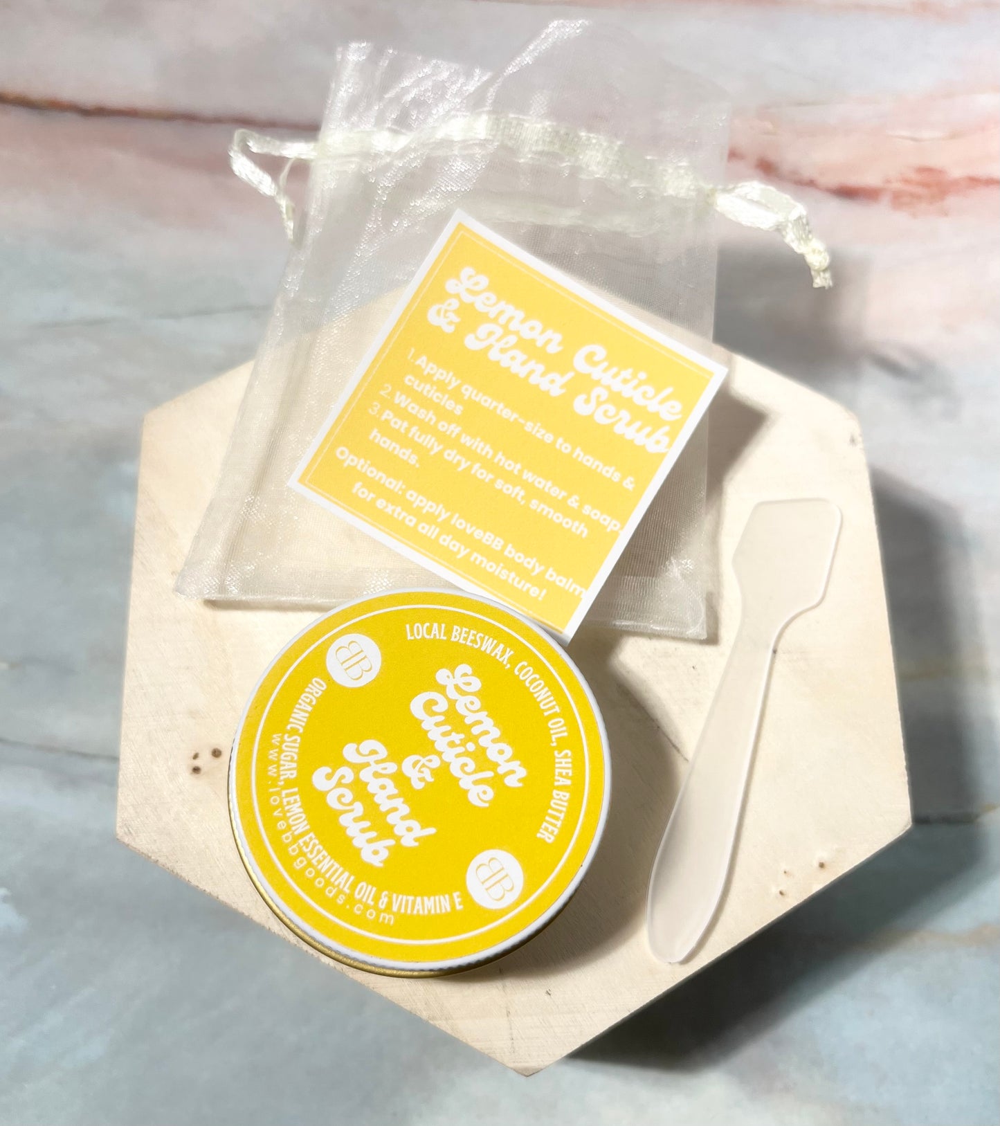 Lemon Cuticle & Hand Scrub (Retails for $20) $10 (with request for feedback)