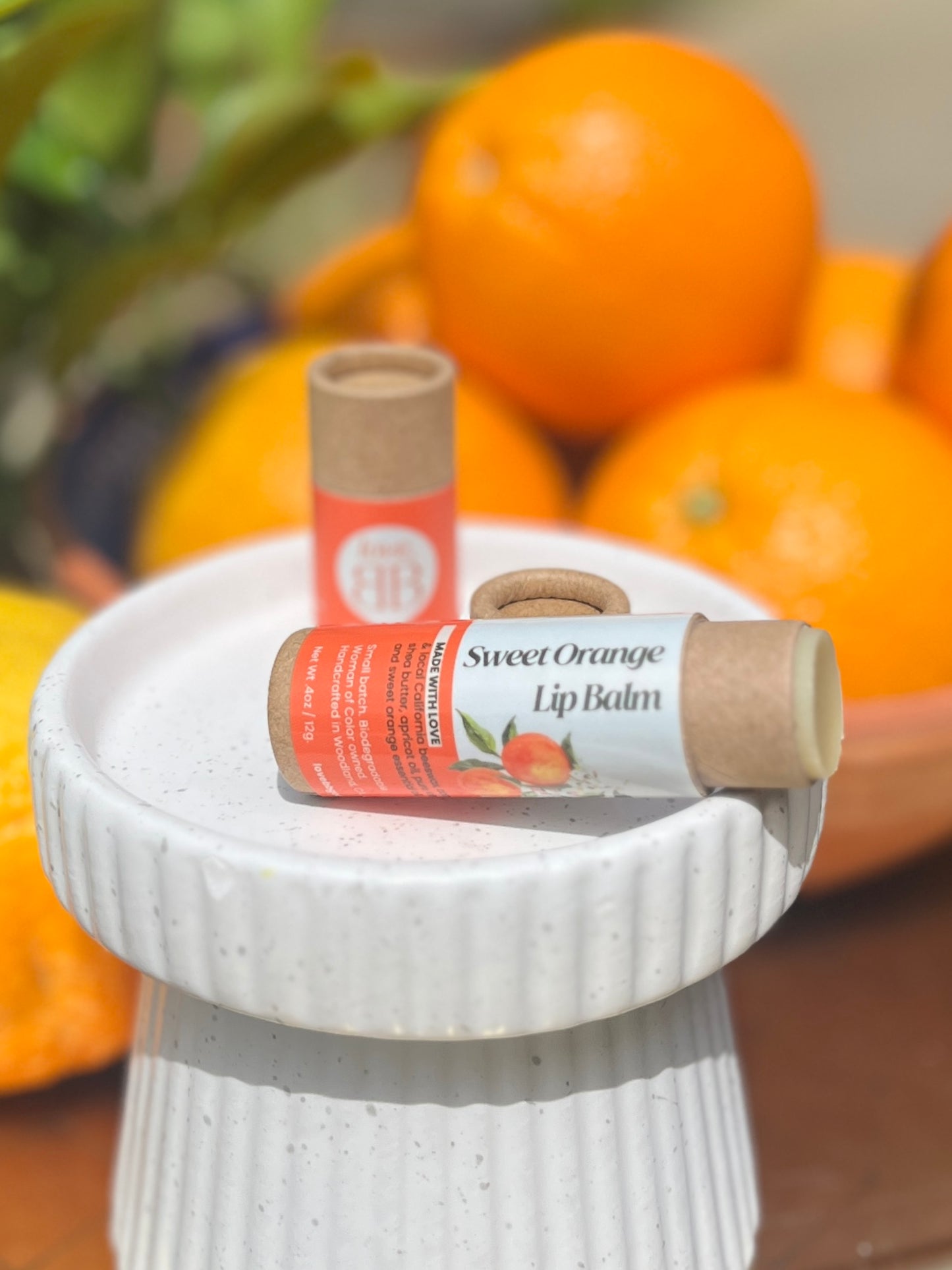 Sweet Orange BB Lip Balm | Refreshing & Hand-Poured | loveBB