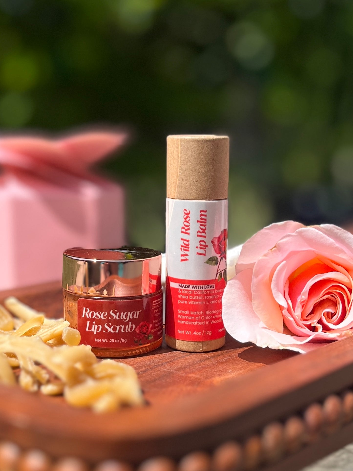 Rose Sugar Scrub | Exfoliating & Floral | loveBB