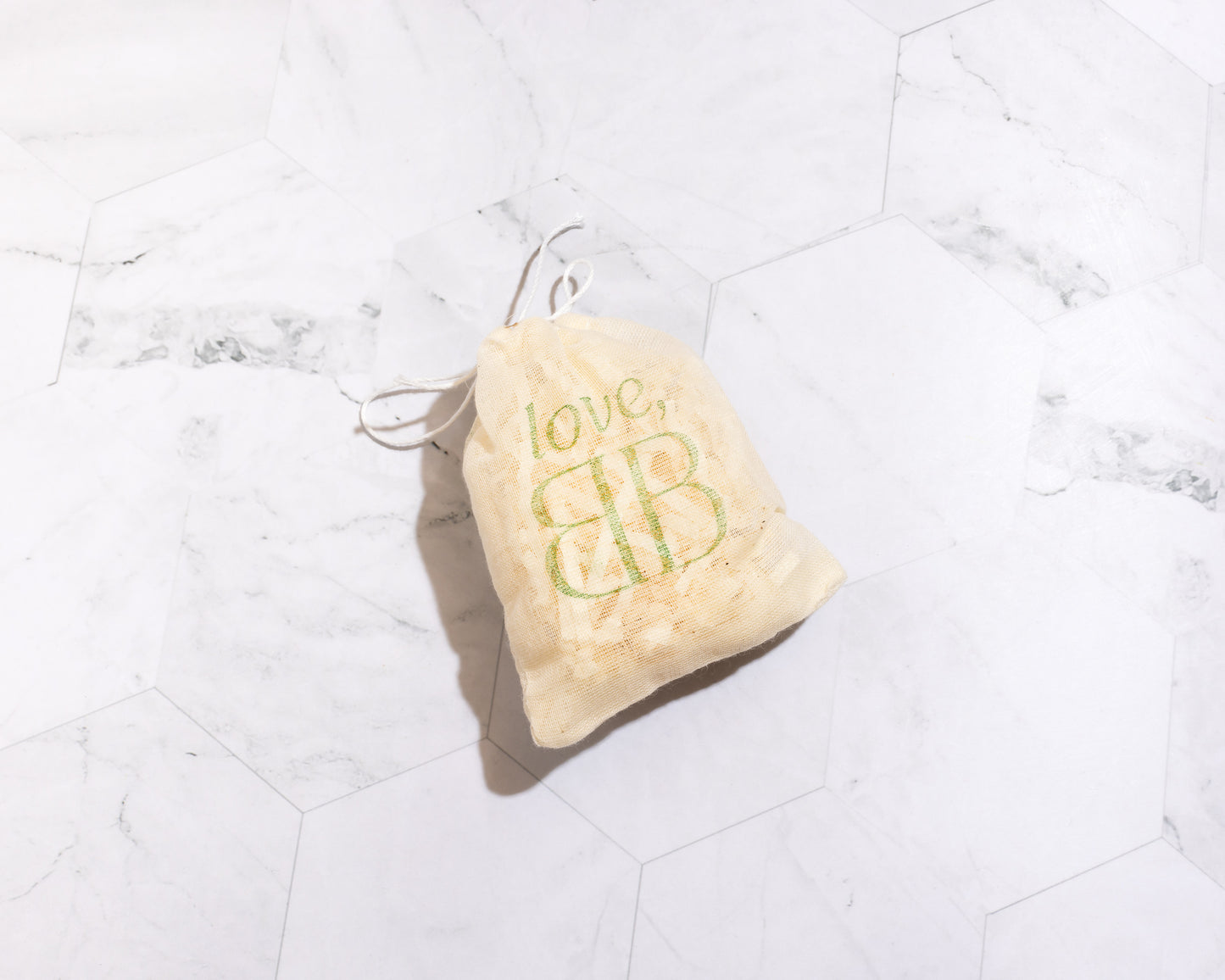 muslin loveBB branded gift bag