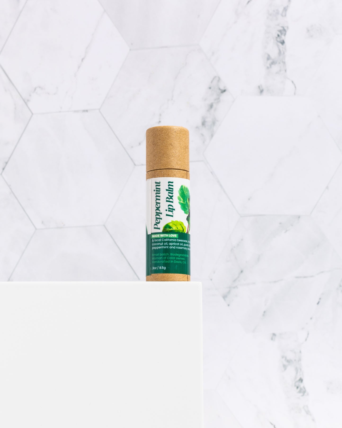 Peppermint BB Lip Balm | Natural & Hand-Poured | loveBB