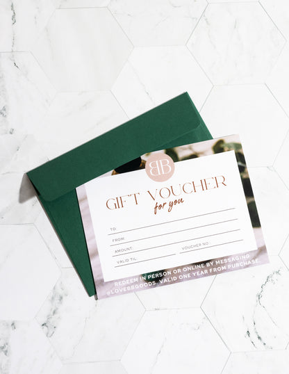 Gift Voucher | Sustainable & All-Natural Gifts | loveBB