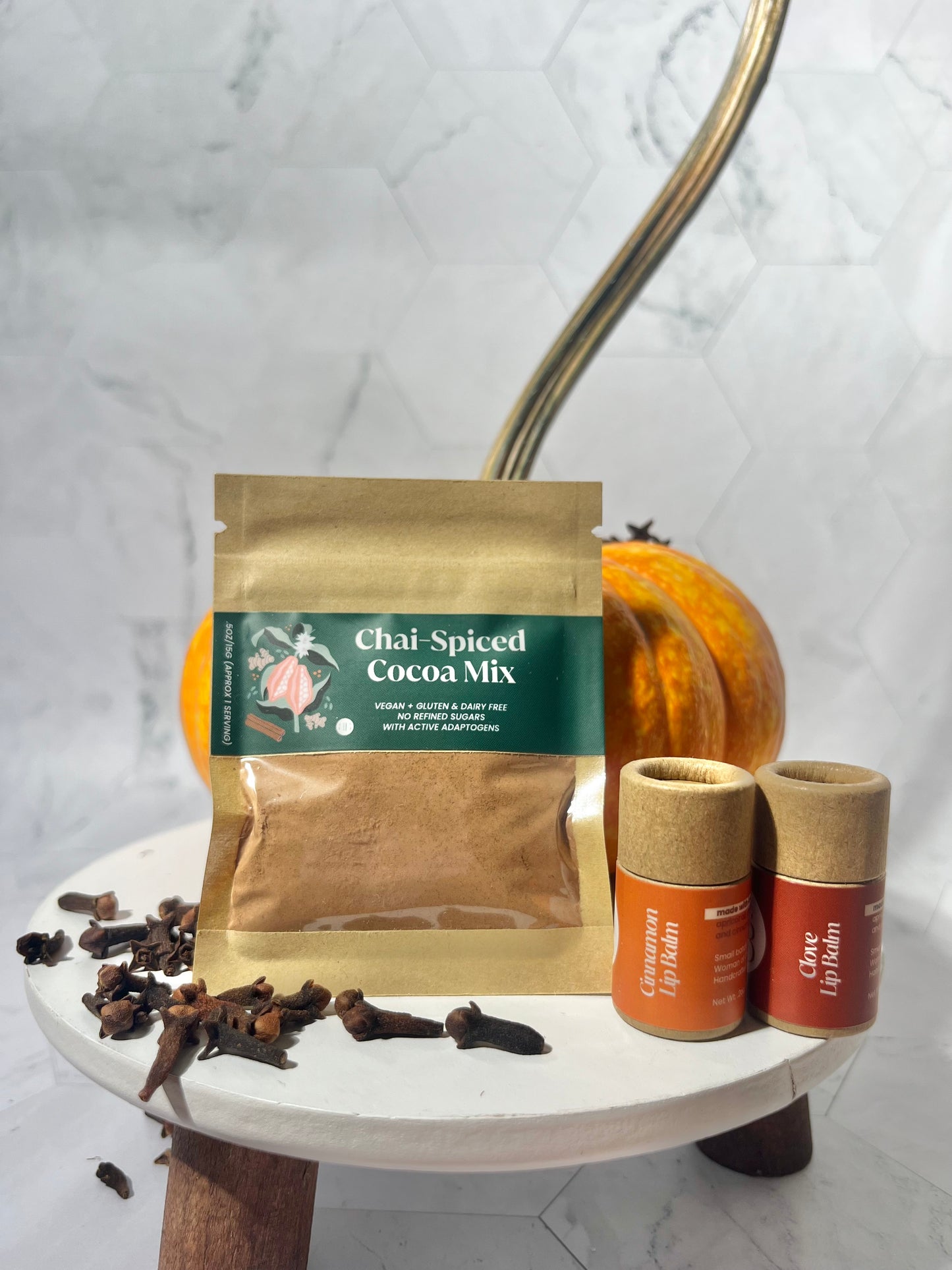 Cozy Cocoa + Mini Lip Balm Trio