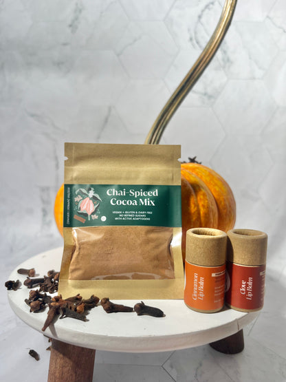 Cozy Cocoa + Mini Lip Balm Trio