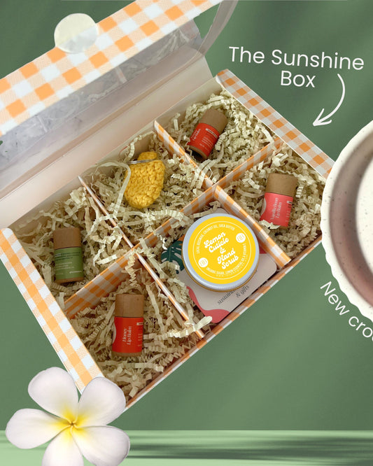 Sunshine box with your choice of crochet holder! (Retail: $70) SALE $35