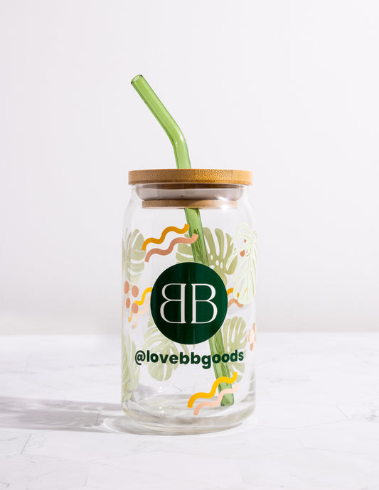 Glass loveBB Cup | Handmade by Craft Hechos con Amor | loveBB