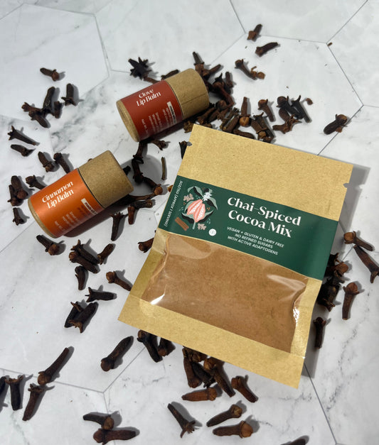 Cozy Cocoa + Mini Lip Balm Trio