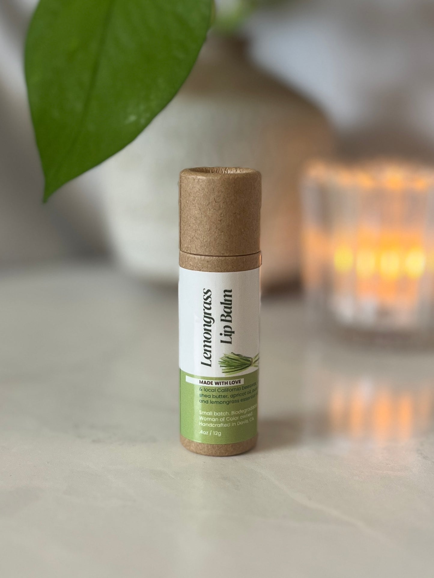 Lemongrass BB Lip Balm | Refreshing & Hand-Poured | loveBB