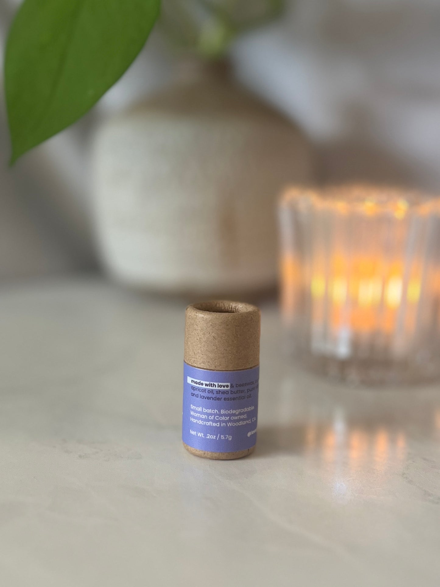 Lavender BB Lip Balm | Calming & Hand-Poured | loveBB