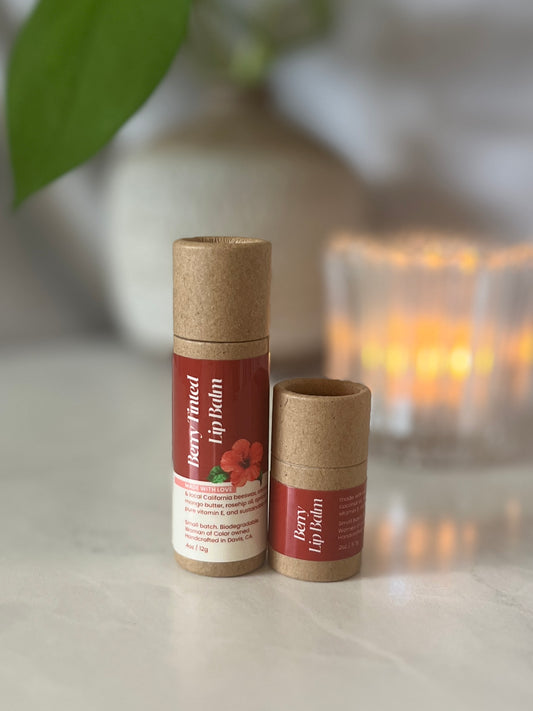 Berry Tinted BB Lip Balm | Natural & Hand-Poured | loveBB