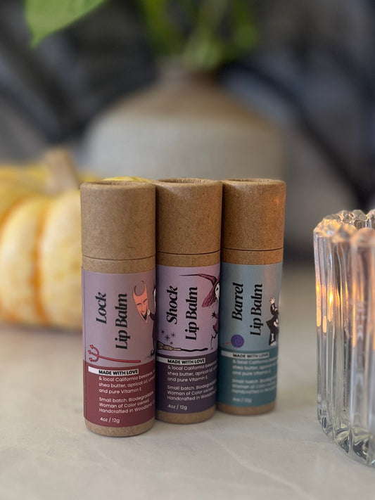 Nightmare Before Christmas Lip Balm – Lock, Shock, & Barrel