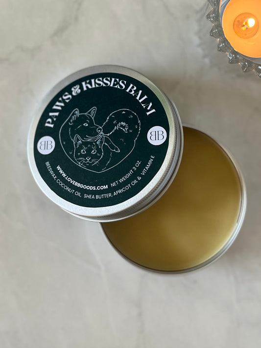 Paws & Kisses Pet Balm | All-Natural Healing for Dogs & Cats | loveBB