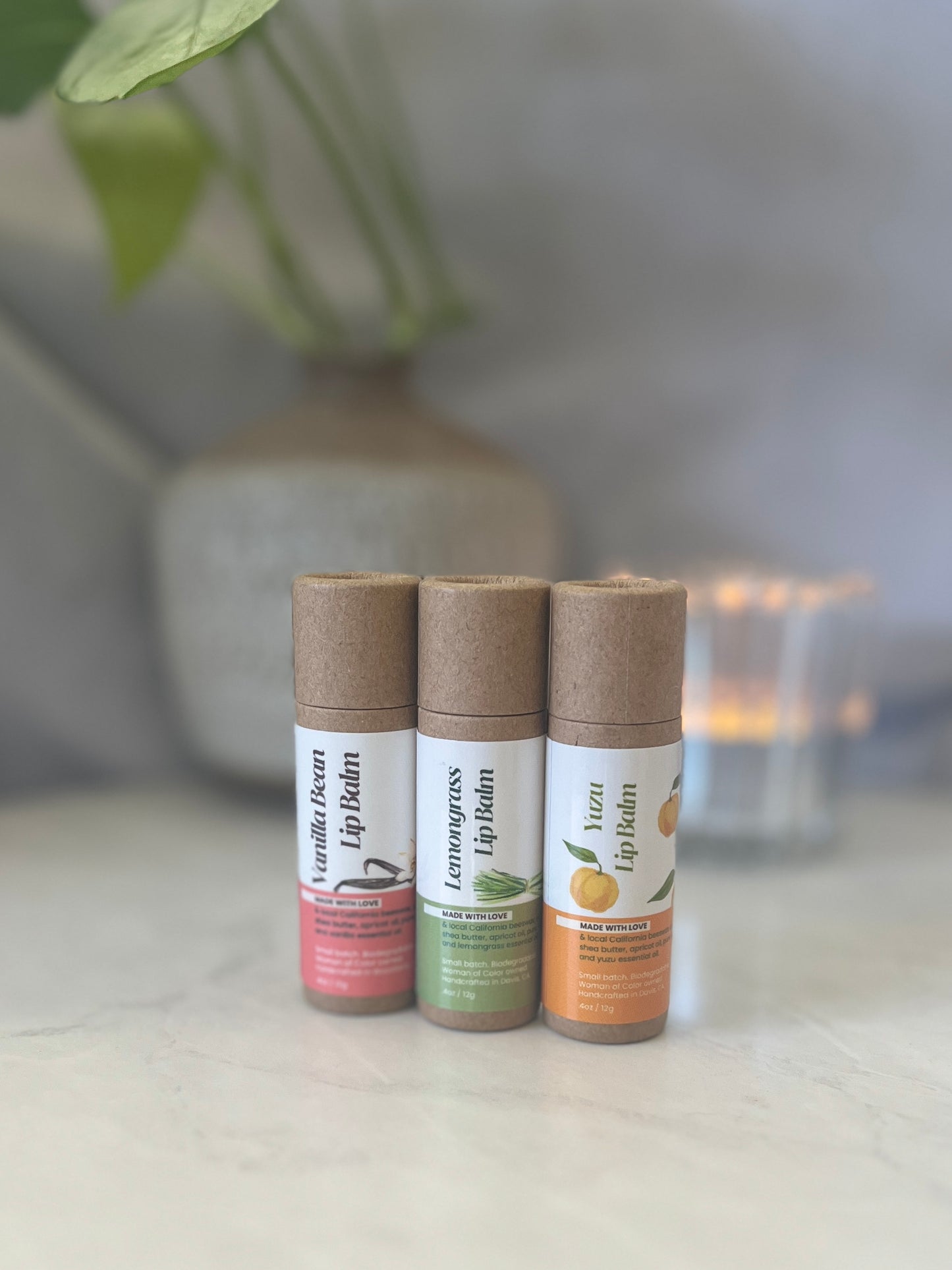 Untinted BB Balm Trio Set | Lemongrass, Yuzu & Vanilla Bean | loveBB