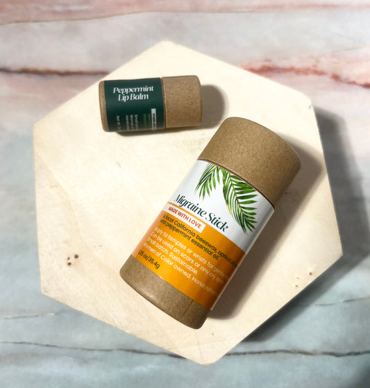 Migraine Stick + Mini Peppermint Lip Balm (Retail: $30) SALE $18