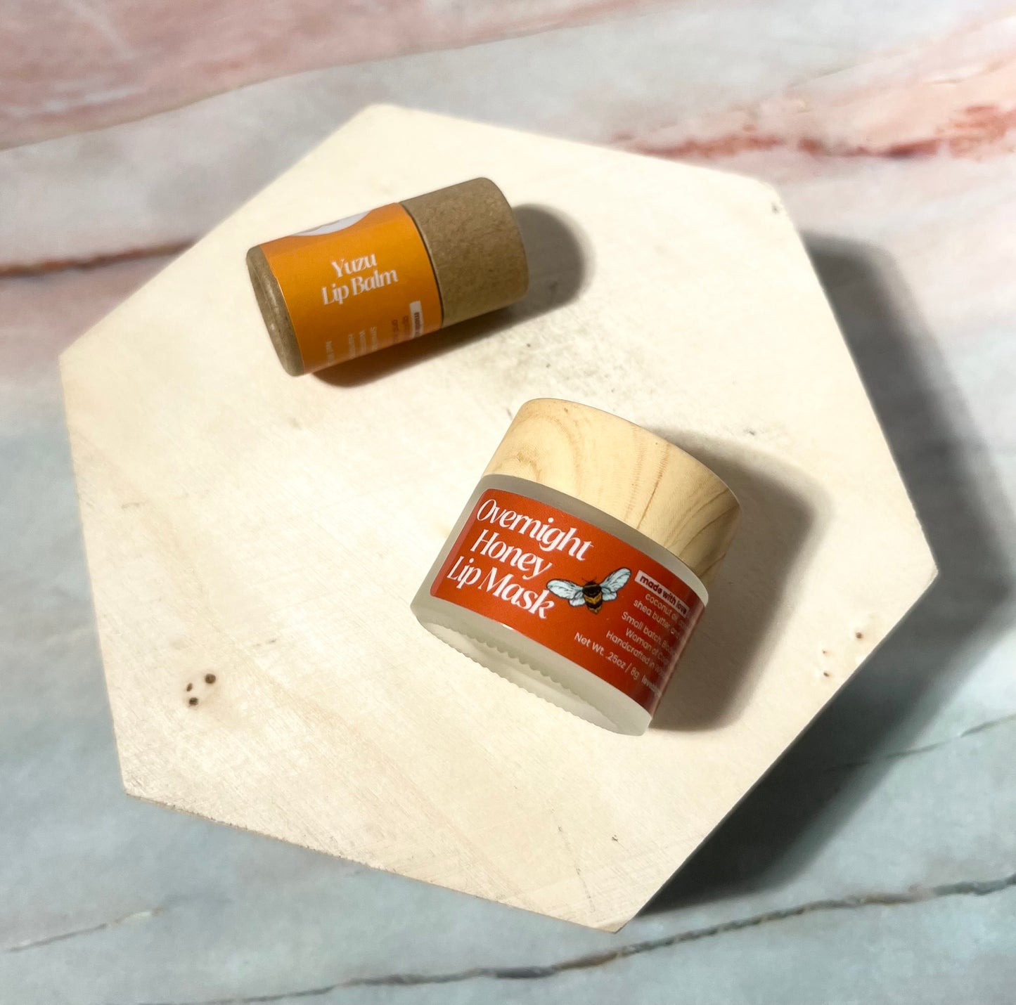 Overnight lip mask + yuzu mini lip balm set (Retail: $30) SALE $18