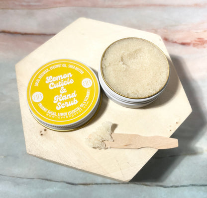 Lemon Cuticle & Hand Scrub (Retails for $20) $10 (with request for feedback)