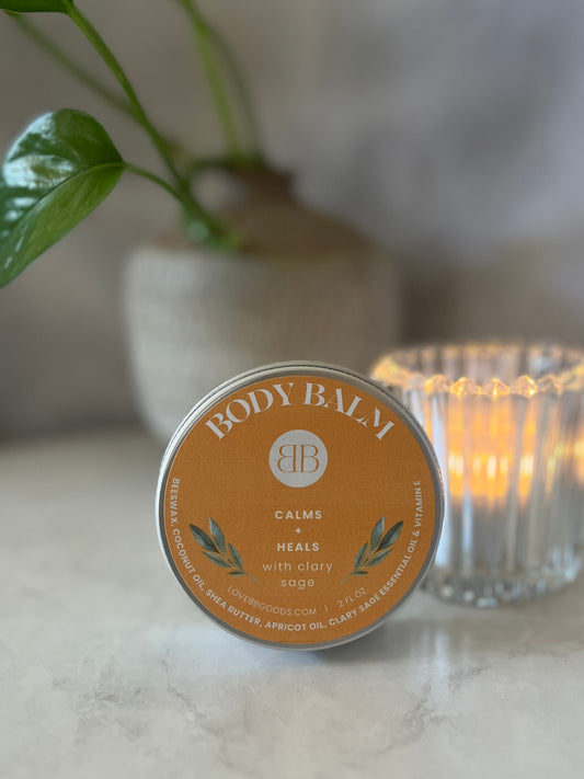 Body Balm | Hydrating & Soothing with Clary Sage | loveBB