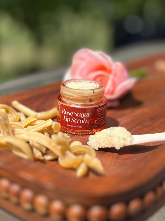 Rose Sugar Scrub | Exfoliating & Floral | loveBB