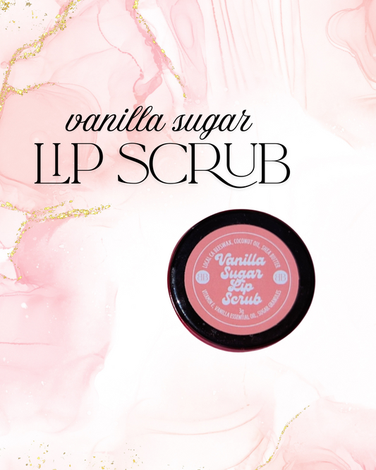 Vanilla Sugar Lip Scrub | Exfoliating & Hydrating | loveBB